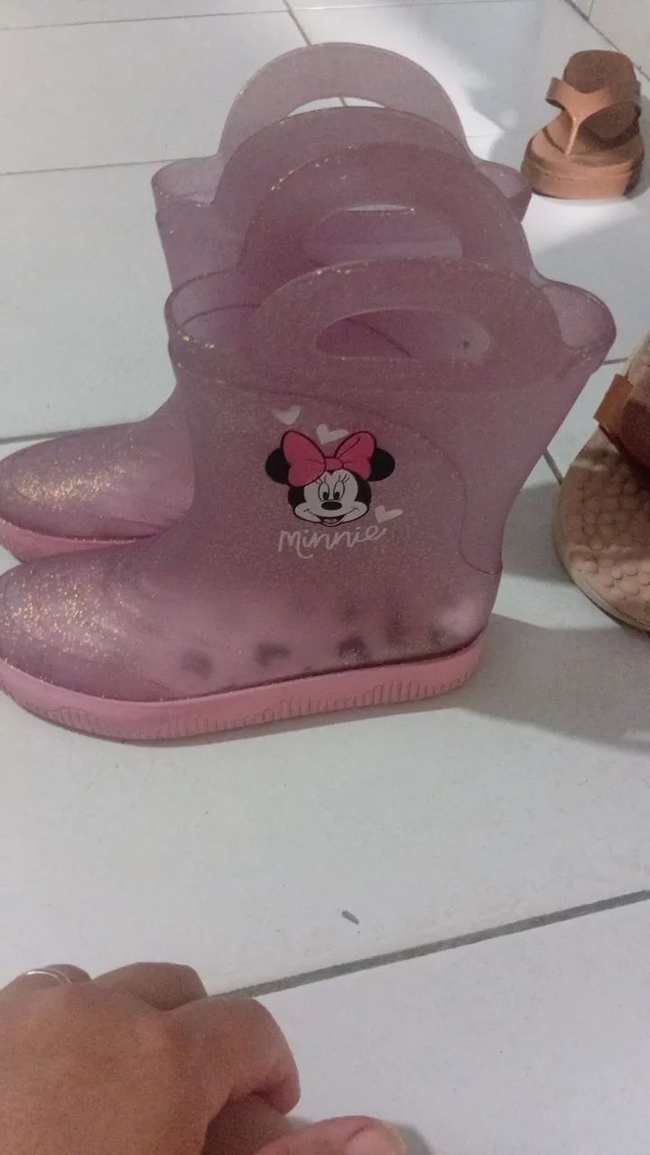 BOTA INFANTIL DA MINNIE - Foto 2