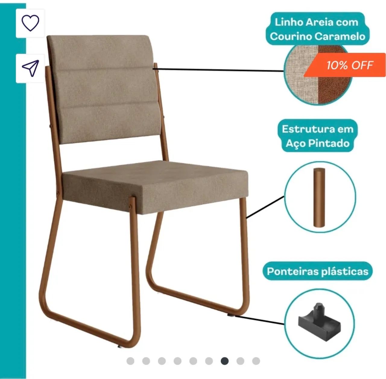 Conjunto Mesa 6 lugares - Foto 5
