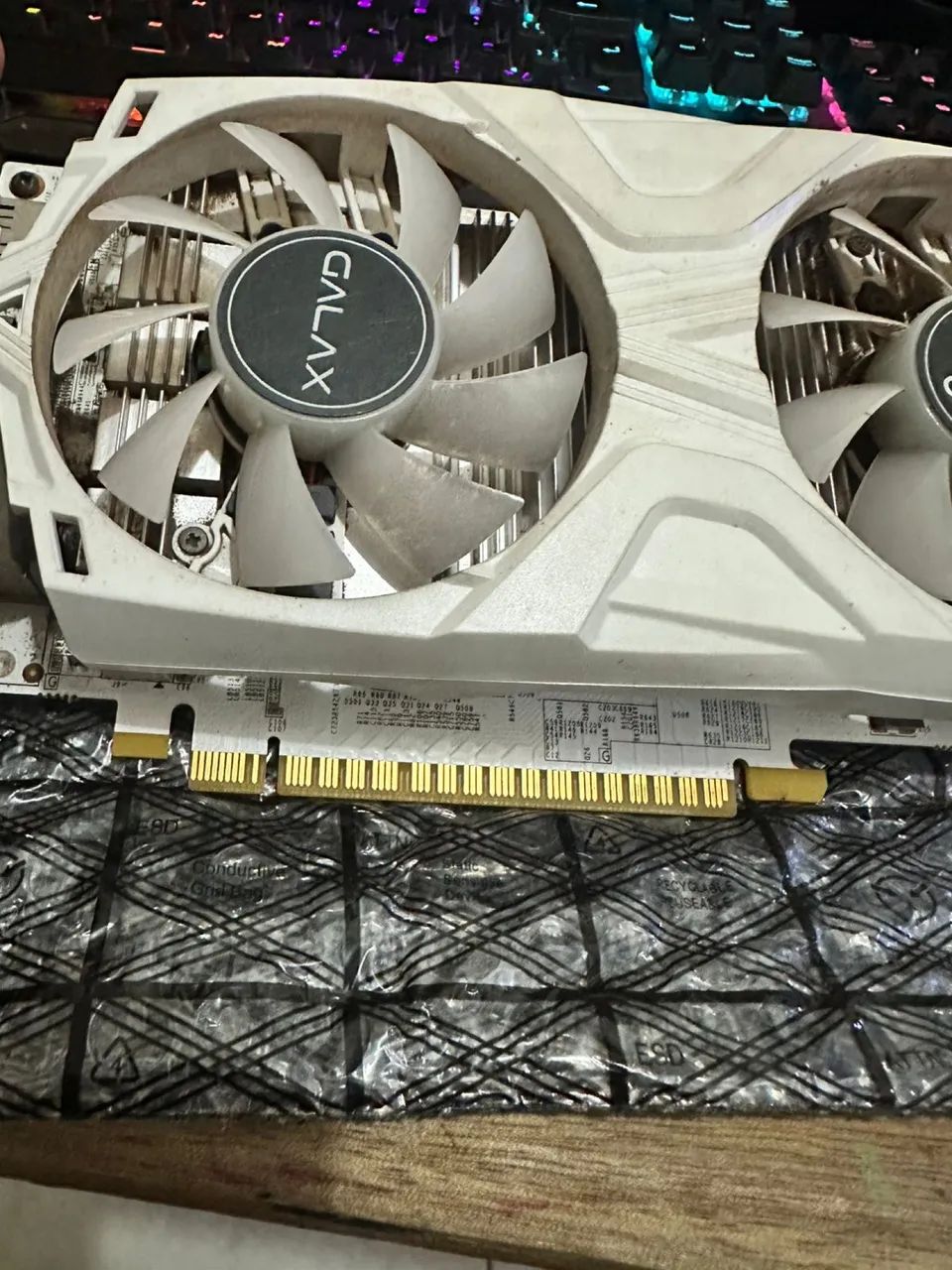 Placa de vídeo GTX 1050TI WHITE - Foto 4