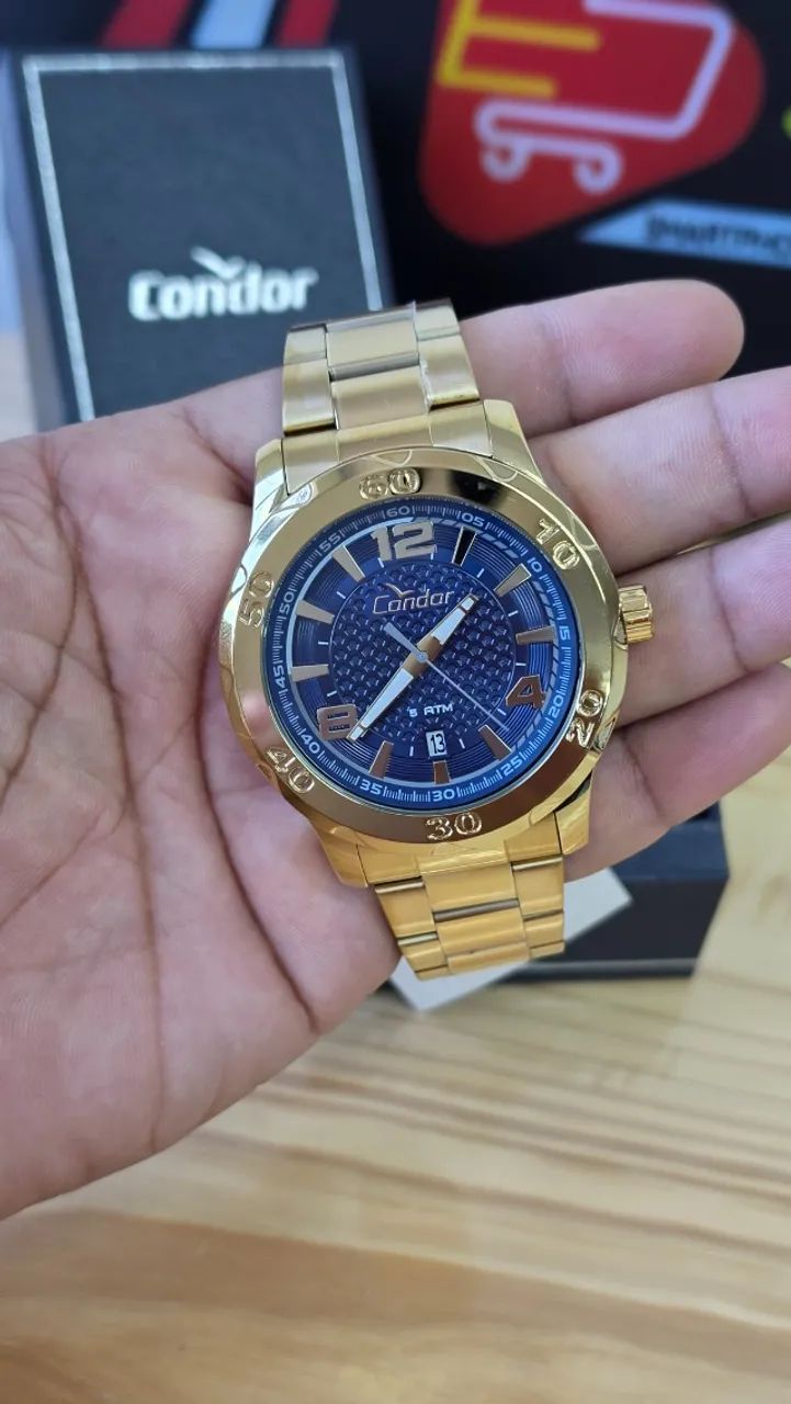 Relógio Condor Dourado - CO2415BB/4A