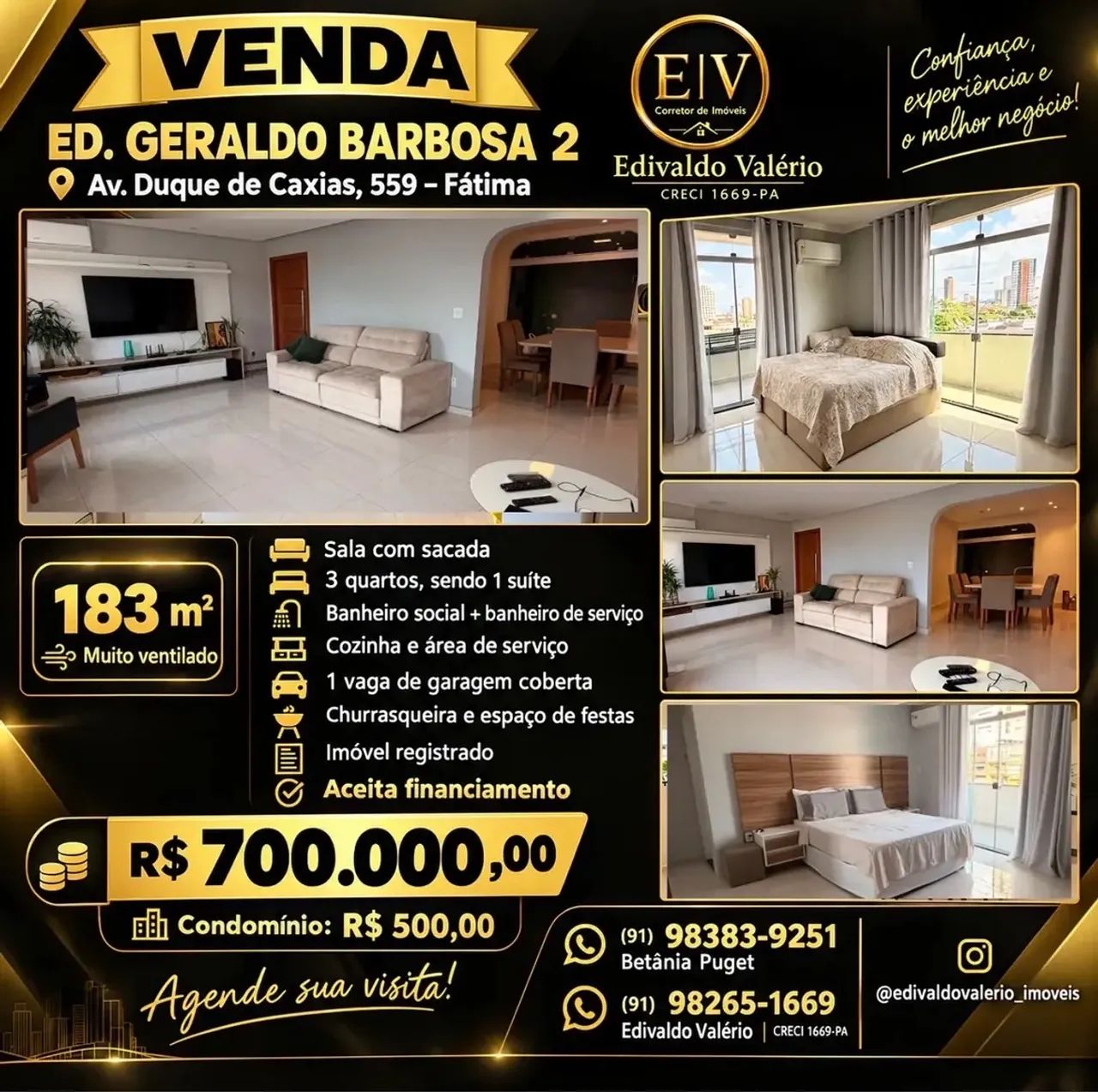 Vendo apto no Geraldo Barbosa 2