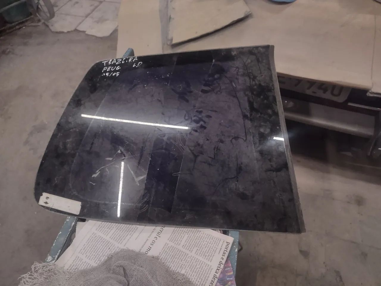 Vidro vigia escapade traseiro direito  - Foto 3