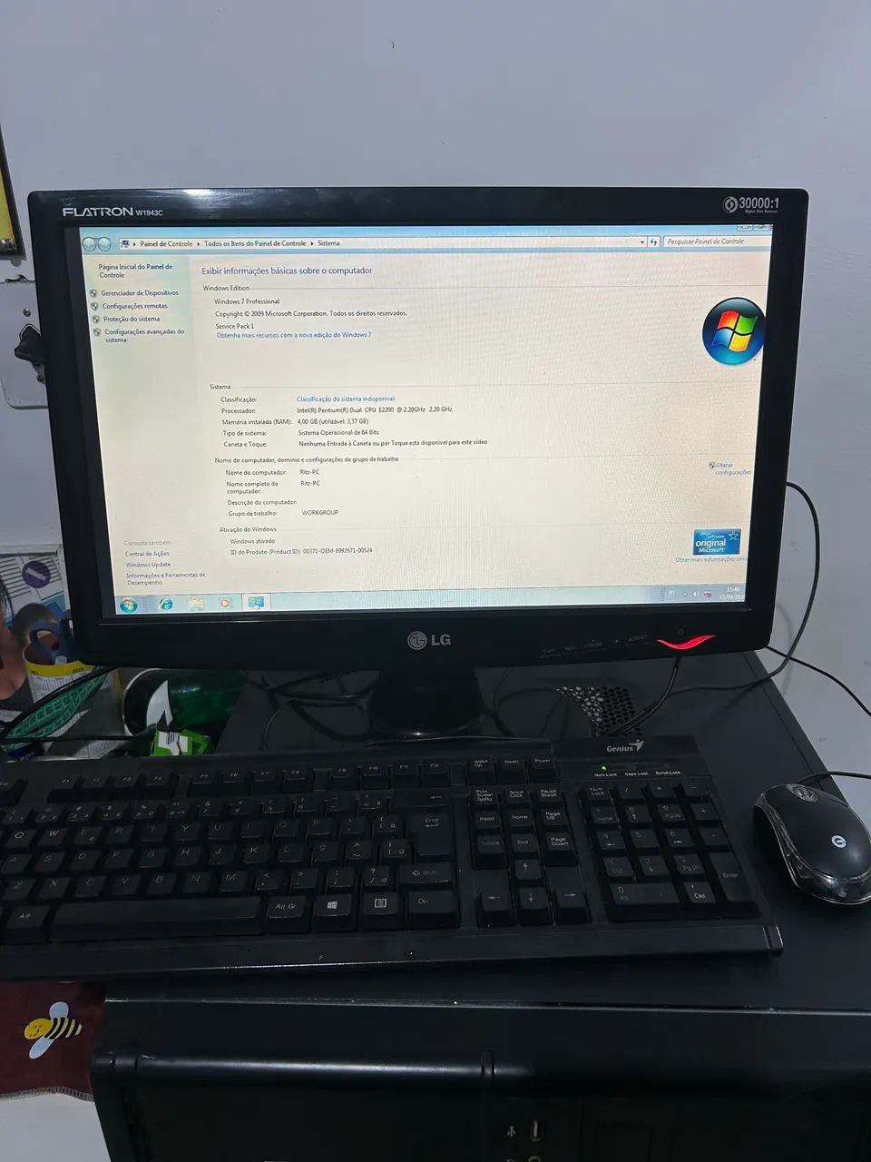 Computador completo básico 