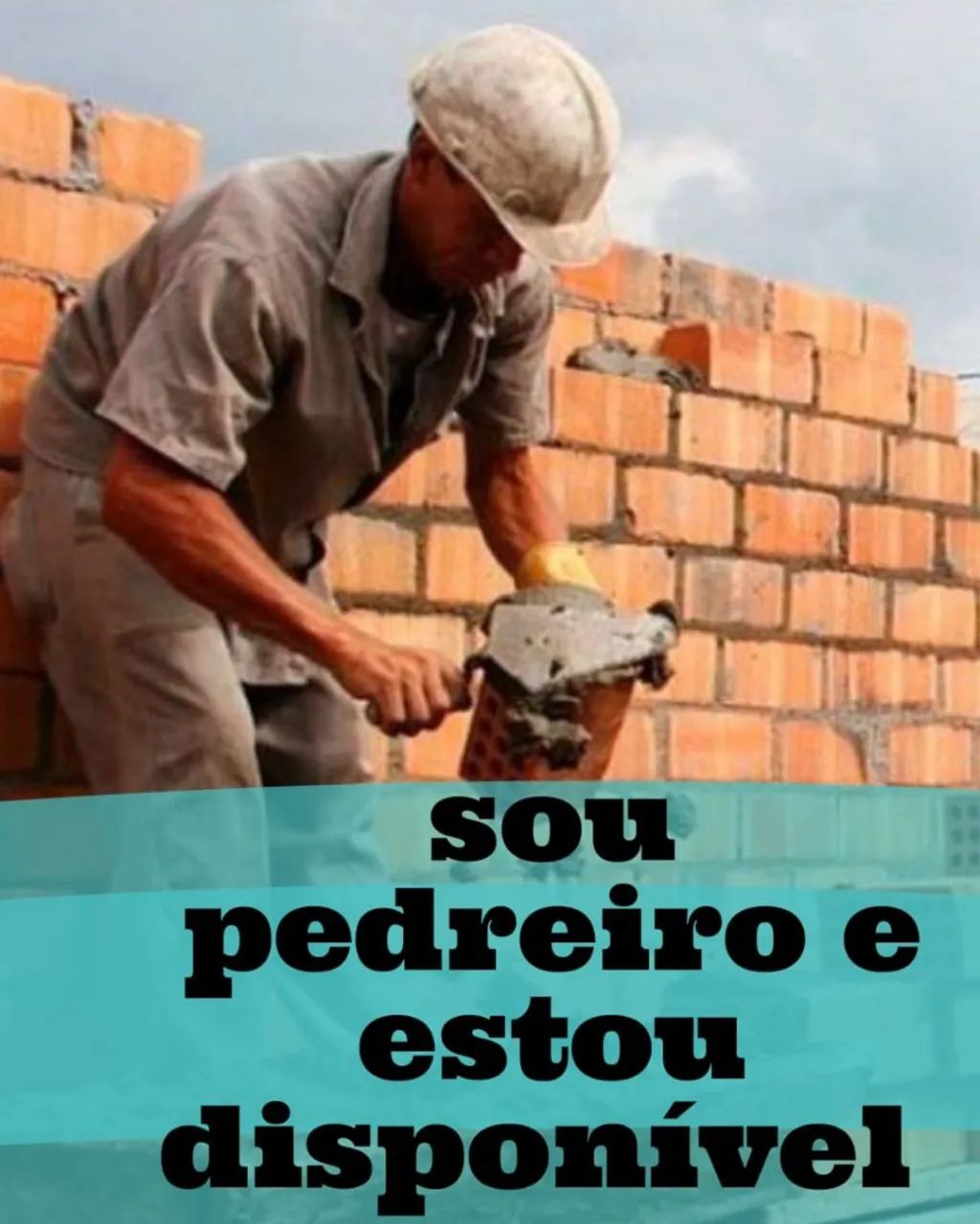 Pedreiro com preço justo 