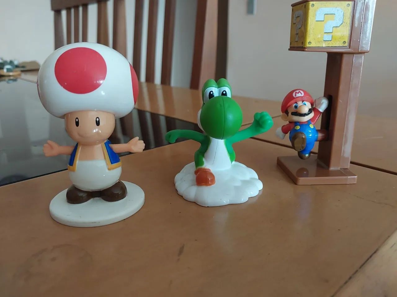 Lote bonecos Mario world Nintendo 