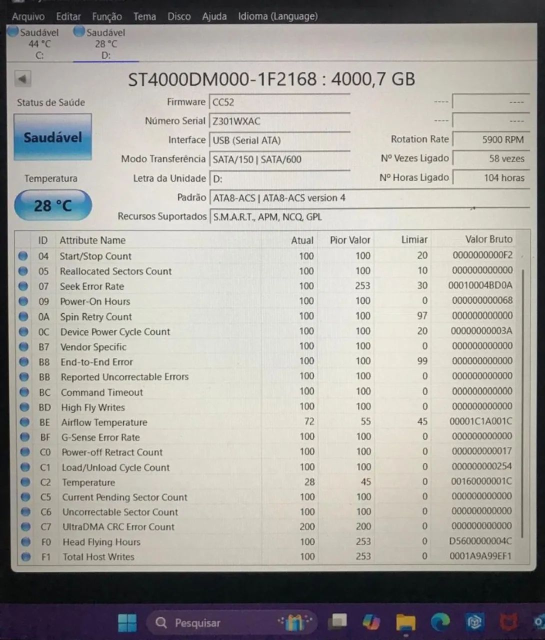 Hd Seagate 4TB (4000gb) - Foto 3