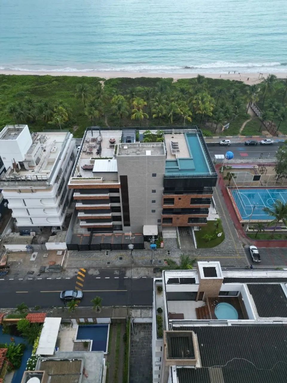 Apartamento de alto padrão à beira mar de Intermares