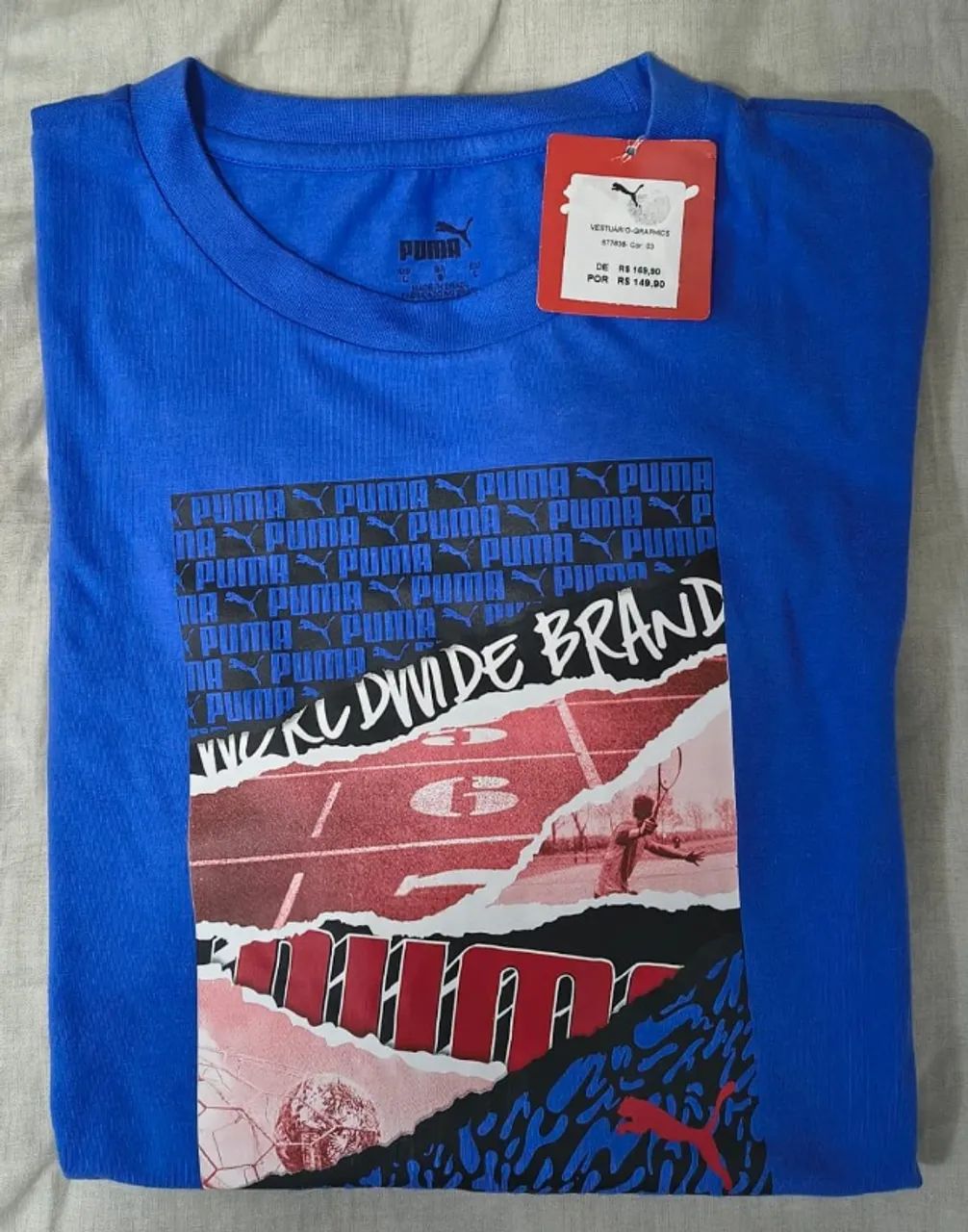 camiseta original puma - nova na etiqueta - Foto 4