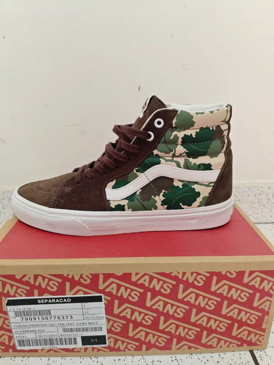 Tênis Vans Sk8-Hi Mitchell Camo Multi  - Foto 5