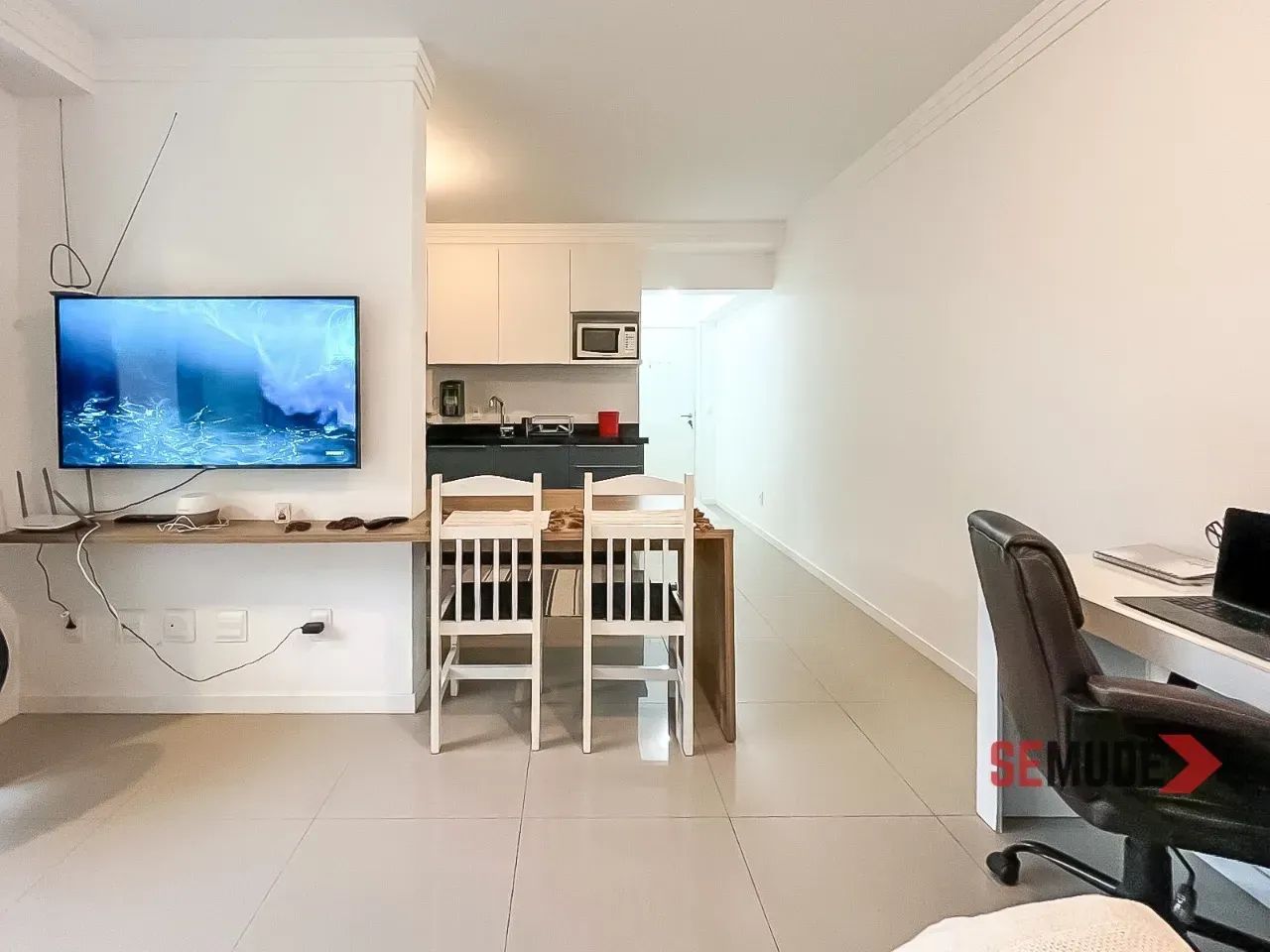 Apartamento 2 dormitórios 2 vagas próximo a UFSC - Foto 5