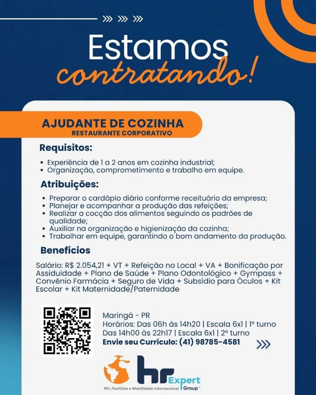 AJUDANTE DE COZINHA