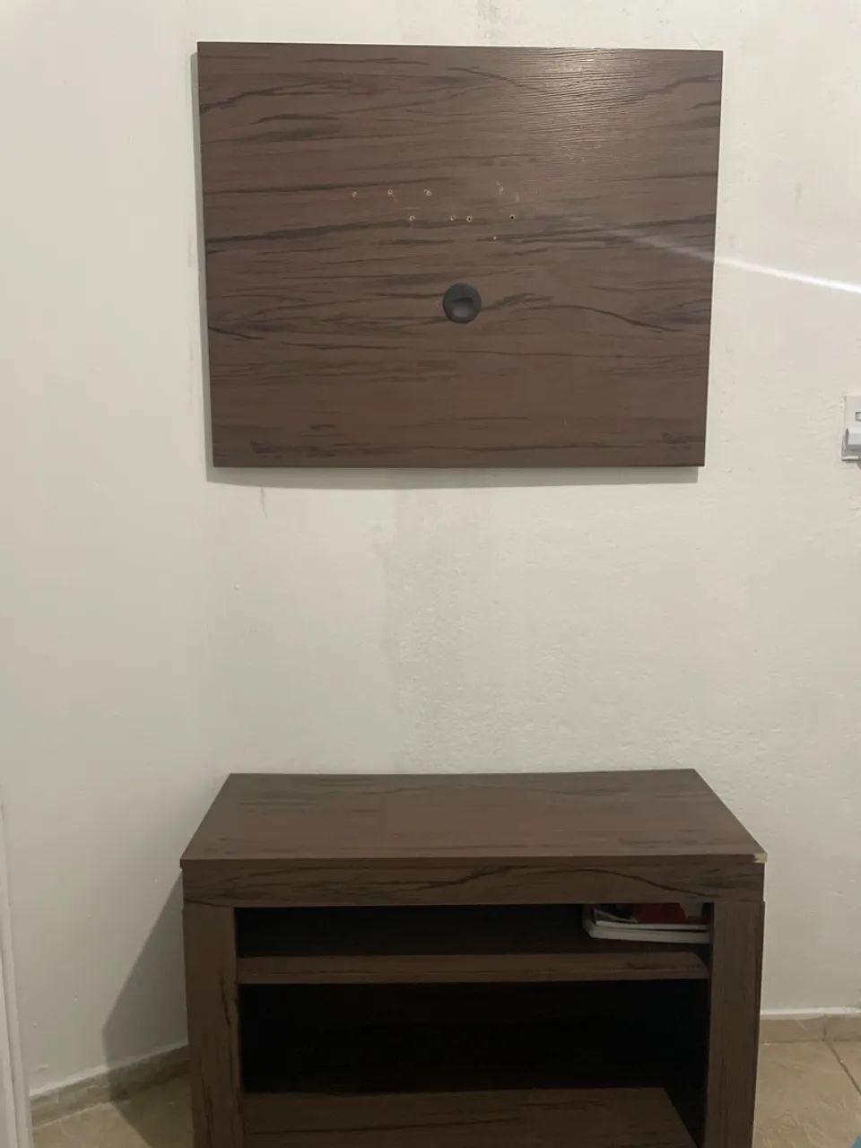 Rack com Painel para TV - Amadeirado - Foto 2