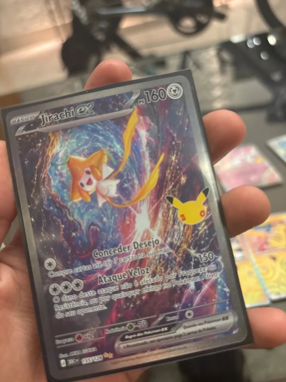 Jirachi EX 155/128 coleção de 30 anos