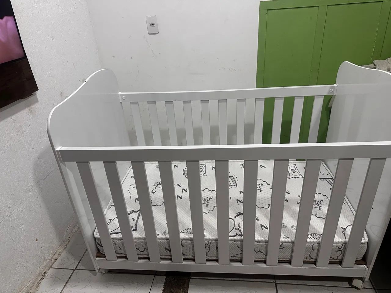 Berço Americano com colchão ortobom  - Foto 4