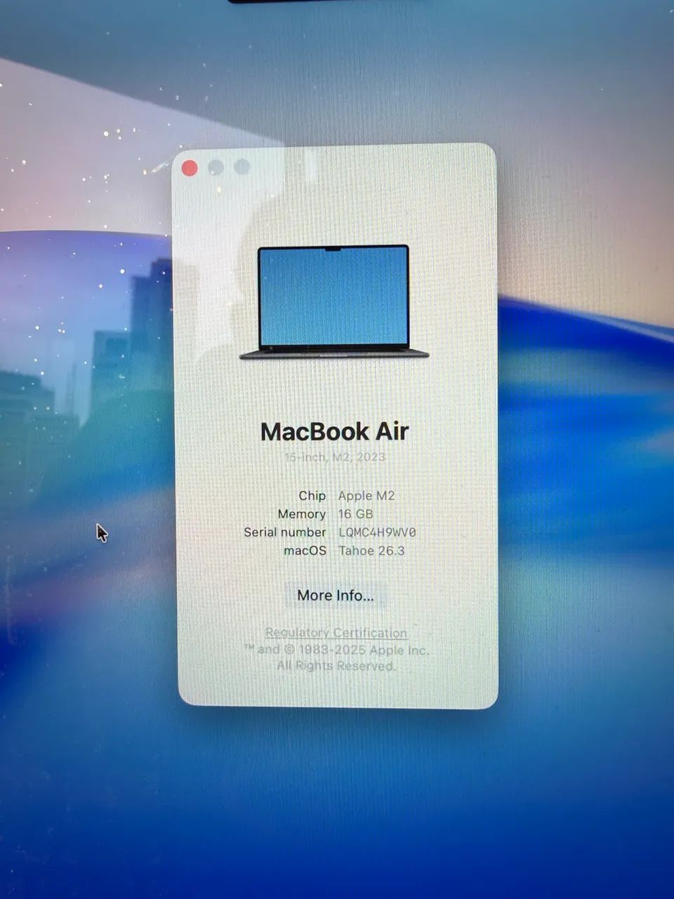 MacBook Air M2 15