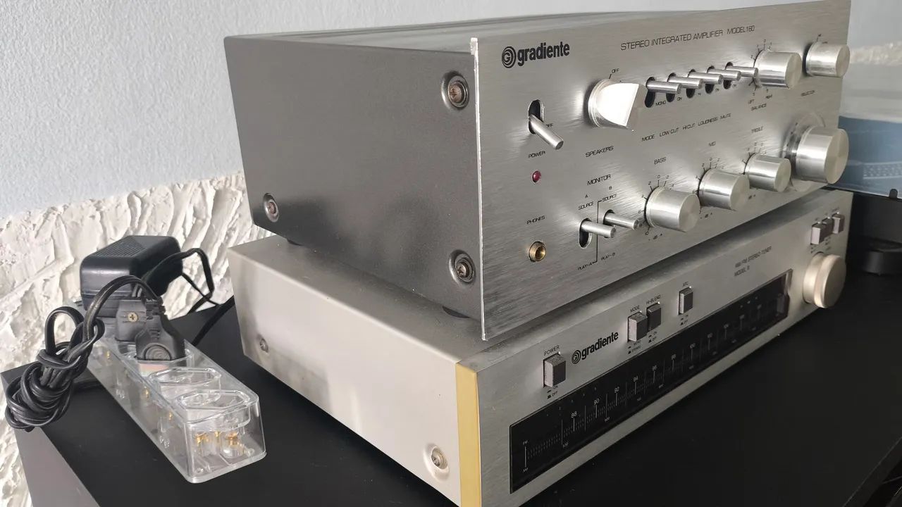 Amplificador Gradiente Model 160 - Impecável  - Foto 3