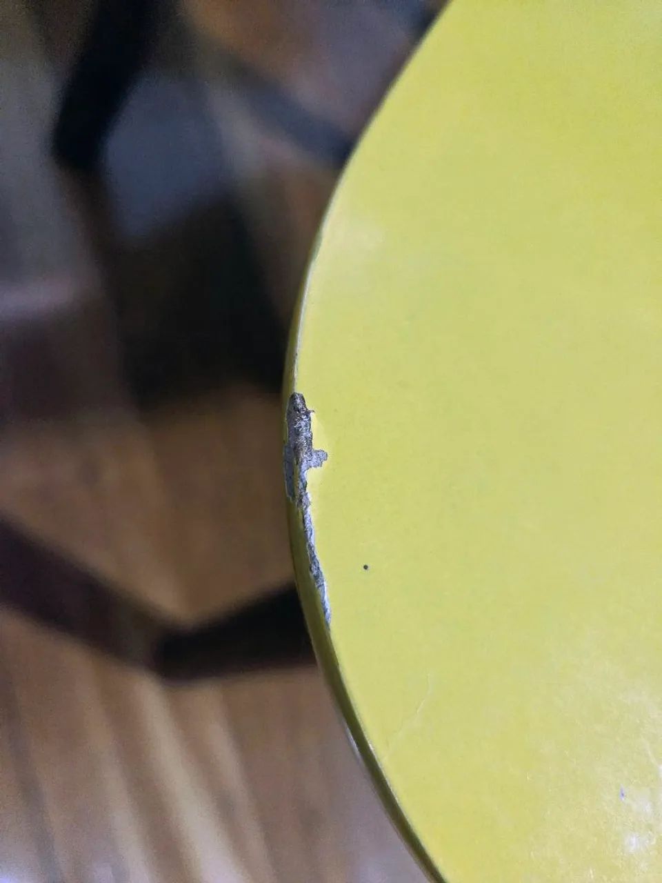 Conjunto 2 Mesas de Apoio Amarelas - Estilo Retrô - Foto 5