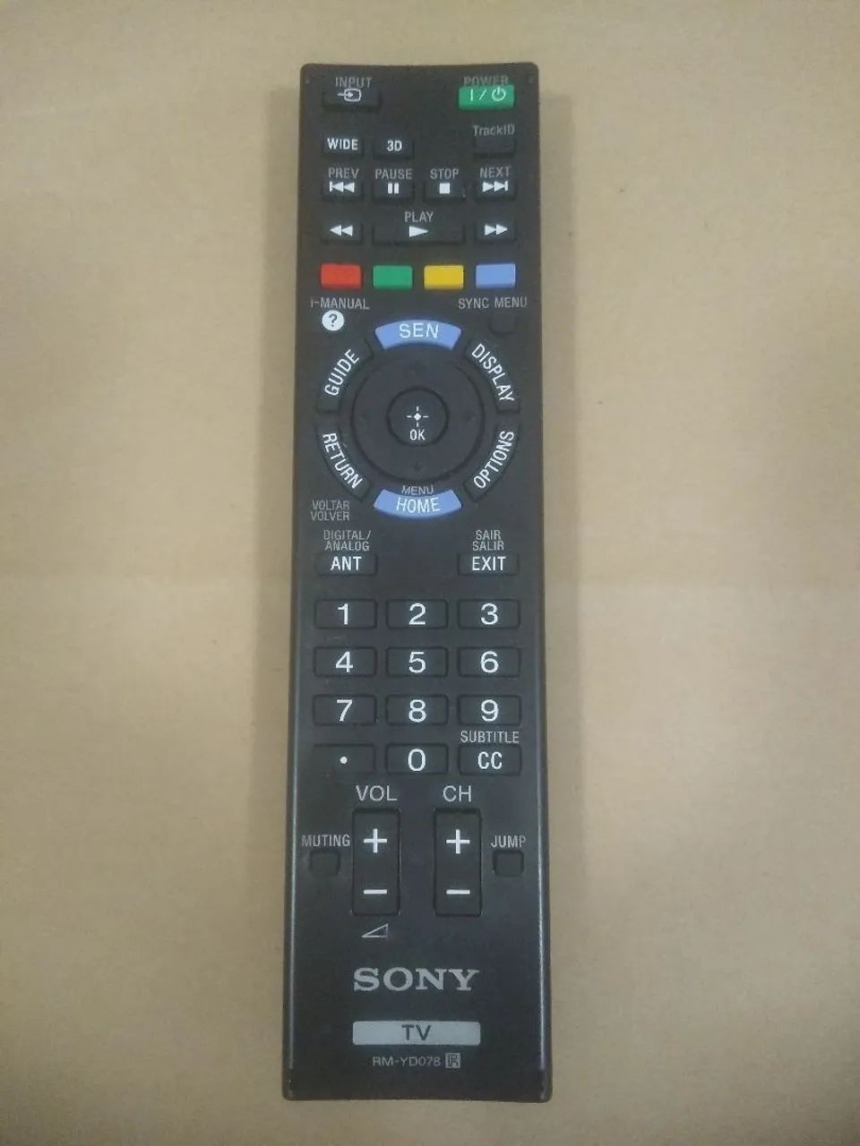 CONTROLE PARA TV SONY