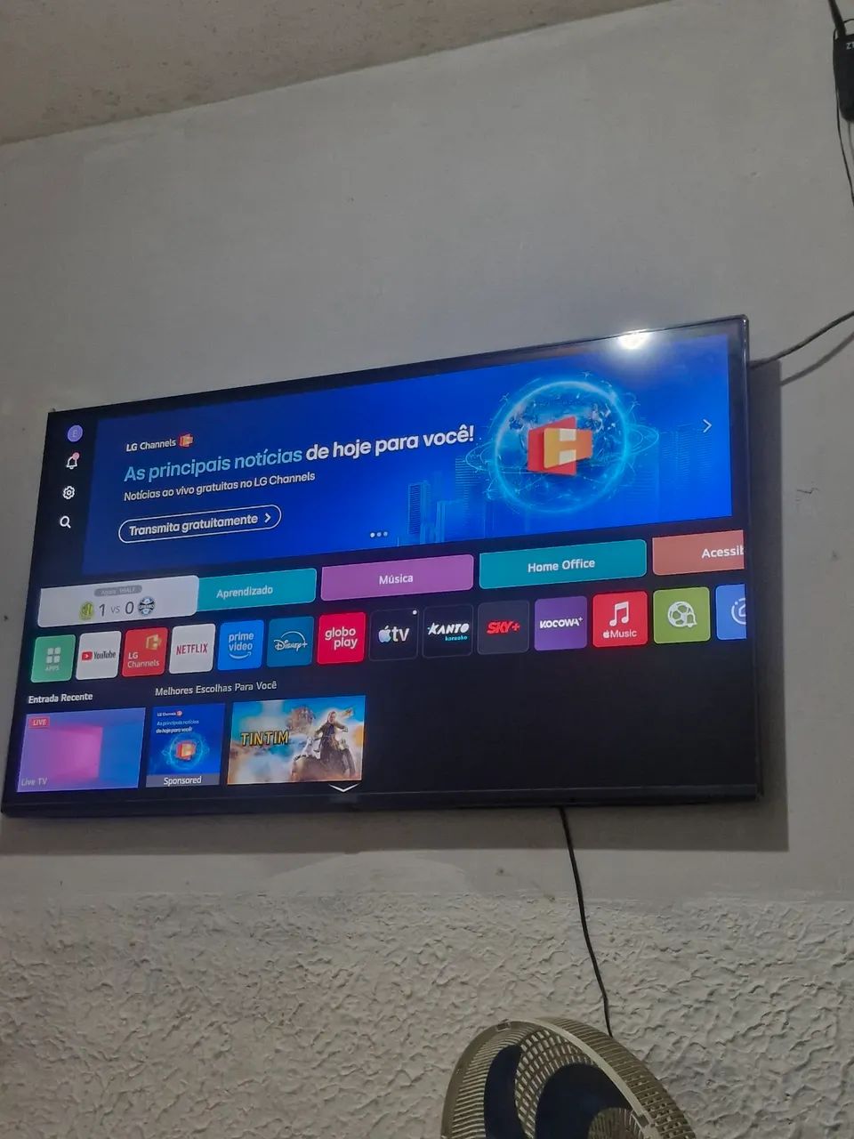 Smart TV LG 55 ano 2024