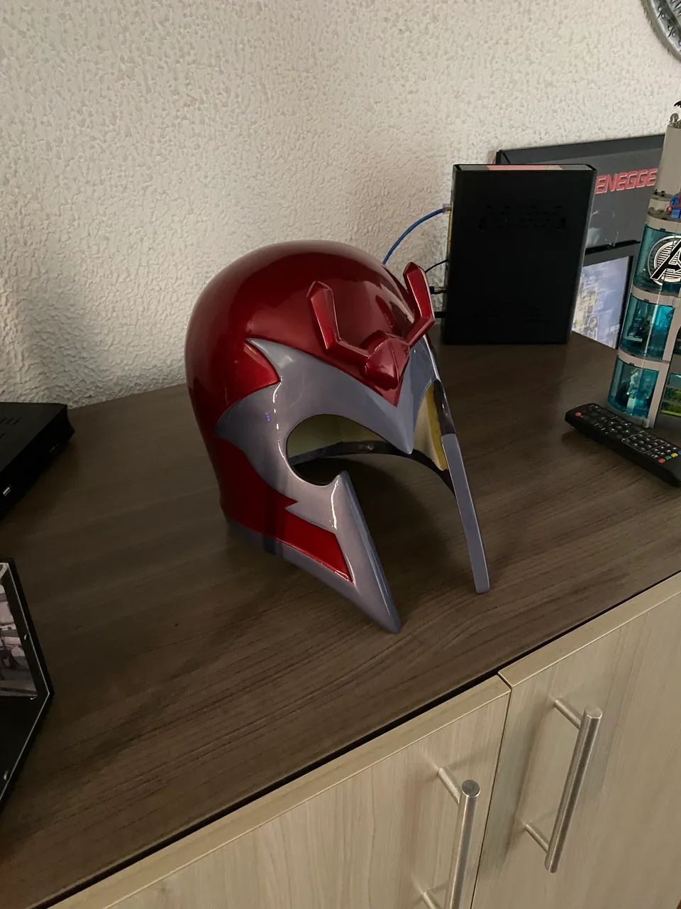 Capacete cosplay magneto  - Foto 4