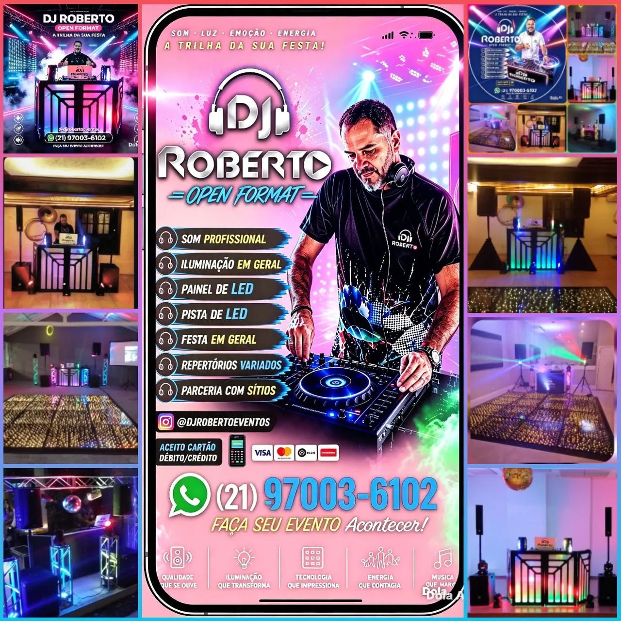 Dj Roberto Som e Iluminação Profissional  - Foto 4