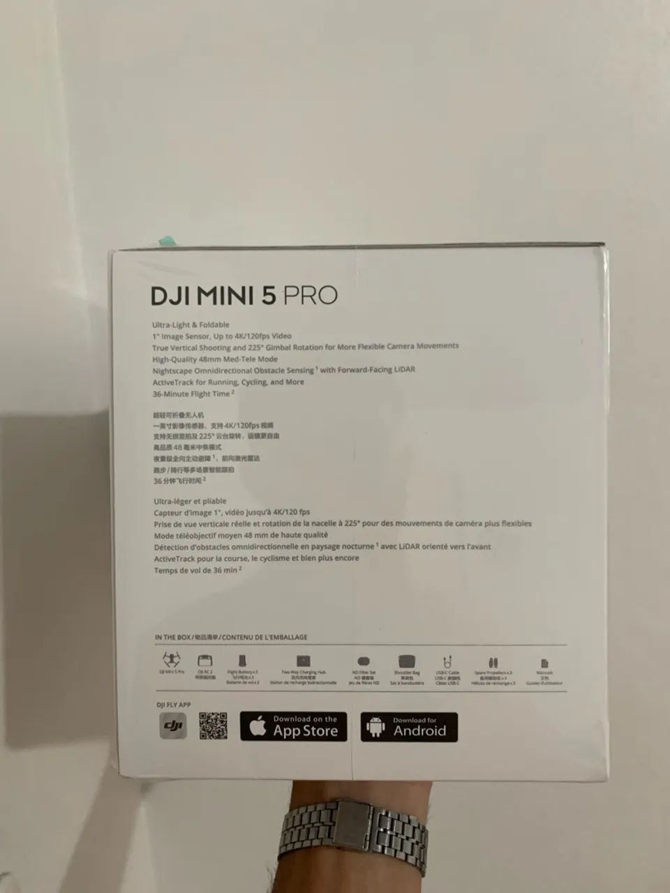 Drone DJI Mini 5 Pro Fly More combo - Novo - Foto 2