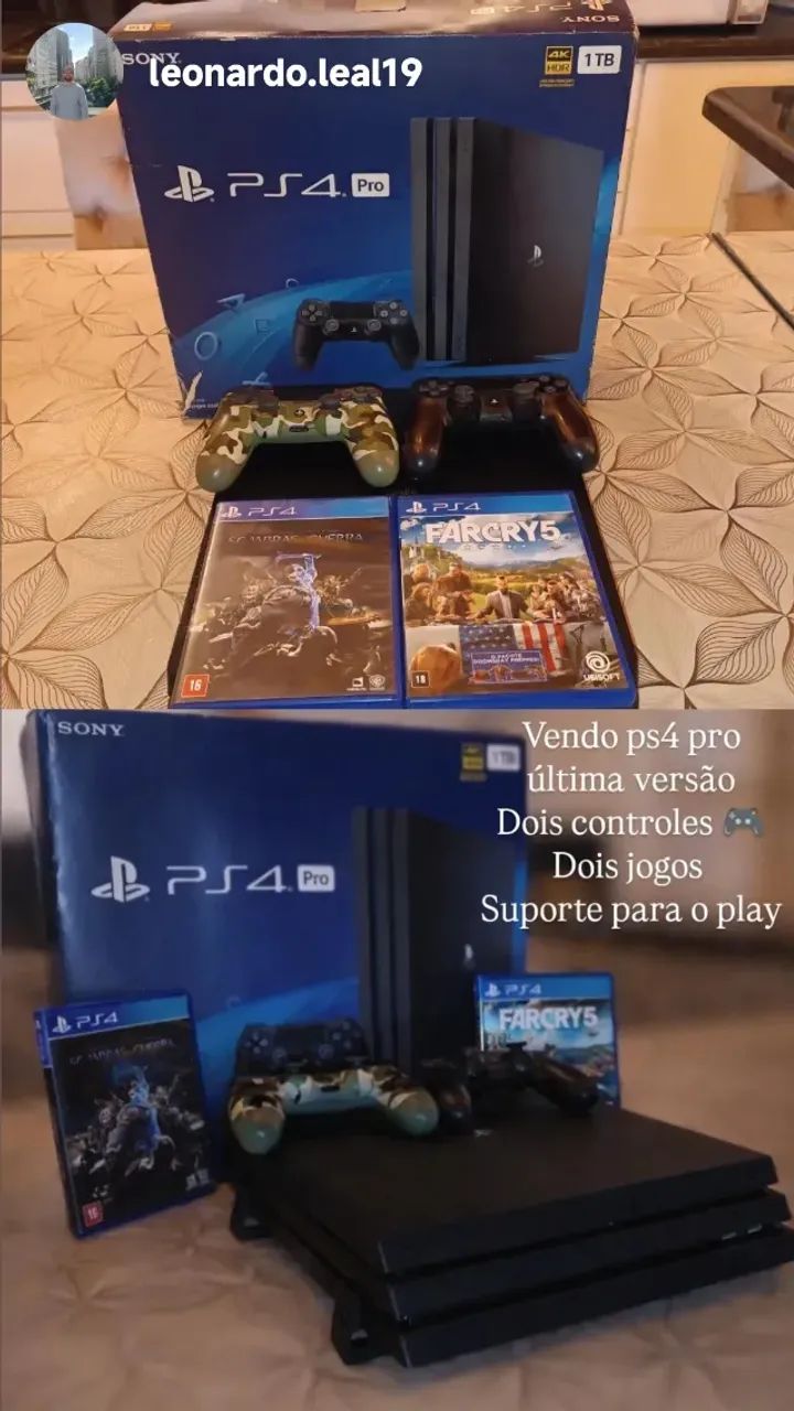 Ps4 PRO "ÚLTIMA VERSÃO"