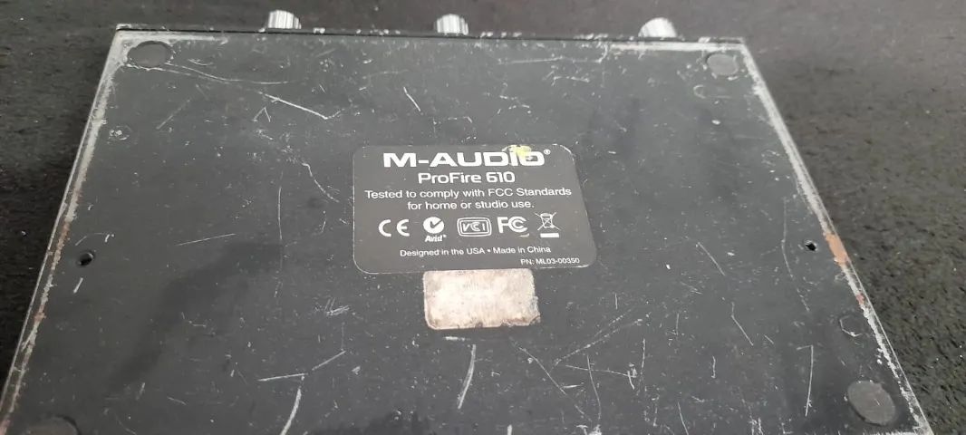 Som M-Audio ProFire 610 Interface - Foto 5