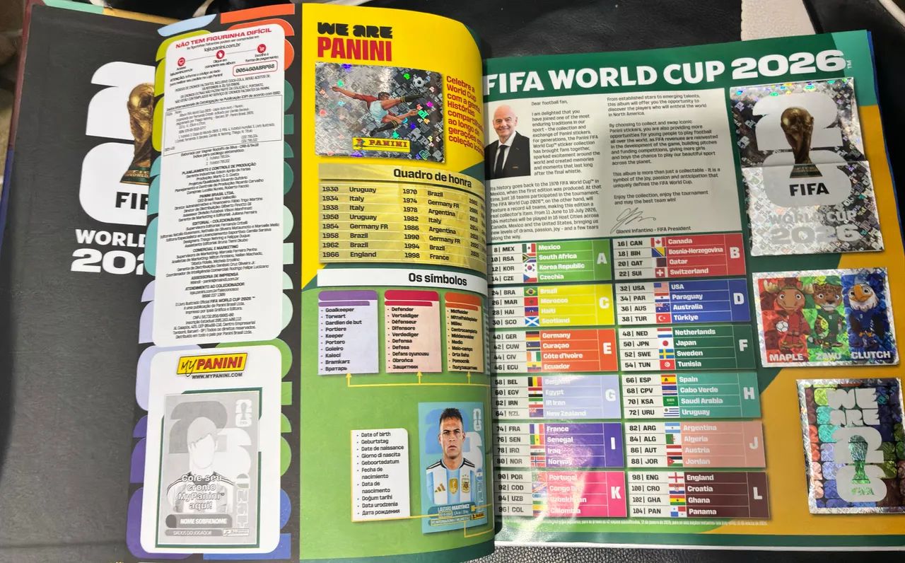 Álbum Ouro Copa do Mundo Panini  - Foto 3