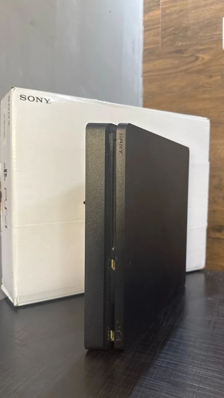 PS4 Slim - 1TB | Caixa + 2 Jogos - Foto 4