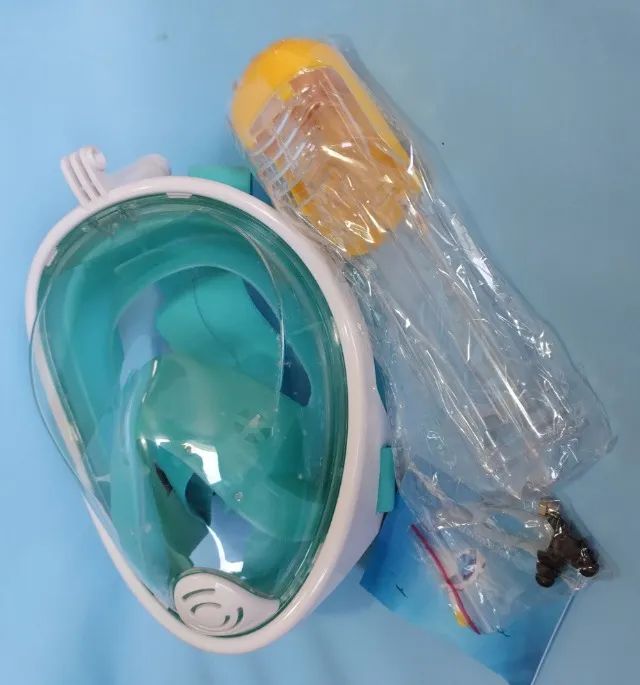 SNORKEL MASK - VERDE - Máscara para Natação - Foto 2