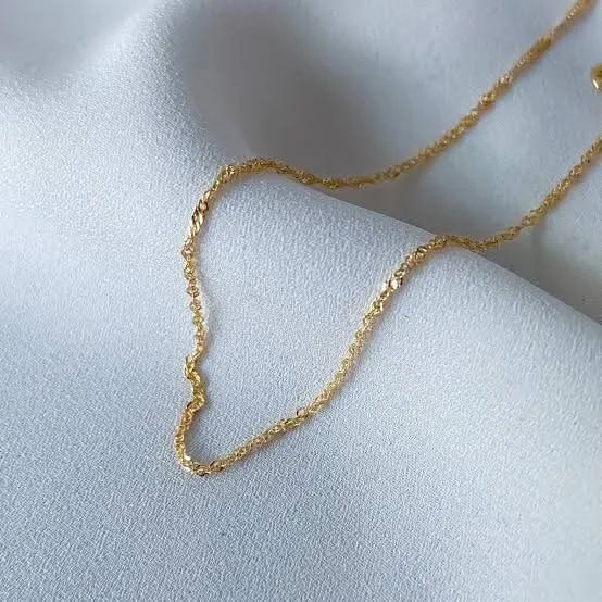 CORDÃO DE OURO 18K - 40 CM | DELICADO E ELEGANTE 