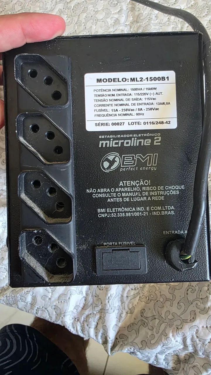 Estabilizador 1500Va - Foto 2