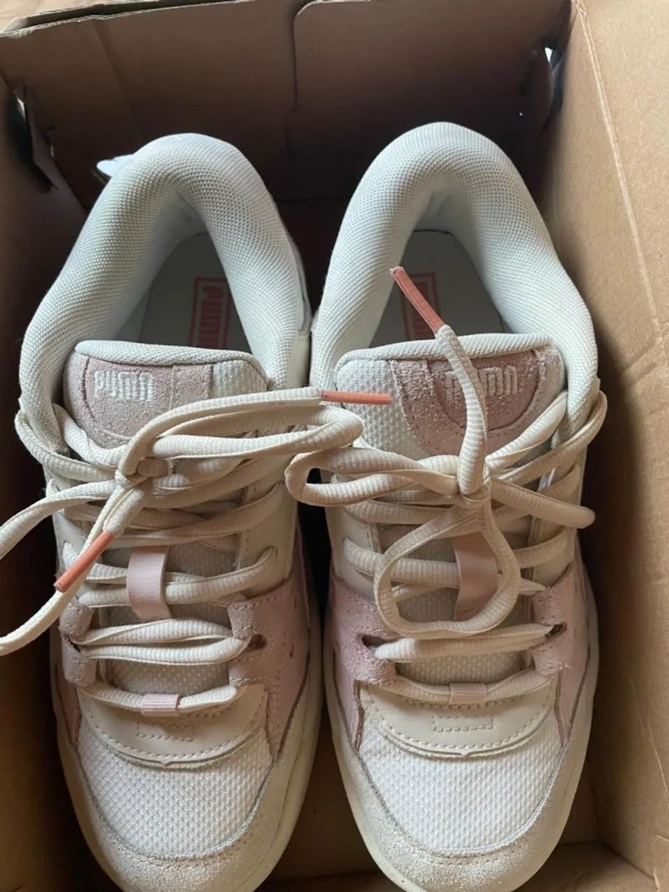 TÊNIS PUMA 180 ROSA E BRANCO NOVO - Foto 3