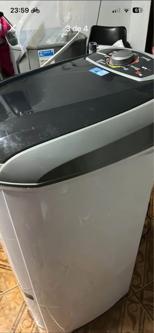 Tanquinho colormaq 15 kilos sem uso - Foto 5