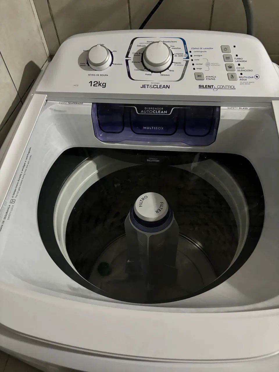 máquina lavar eletrolux 12kg