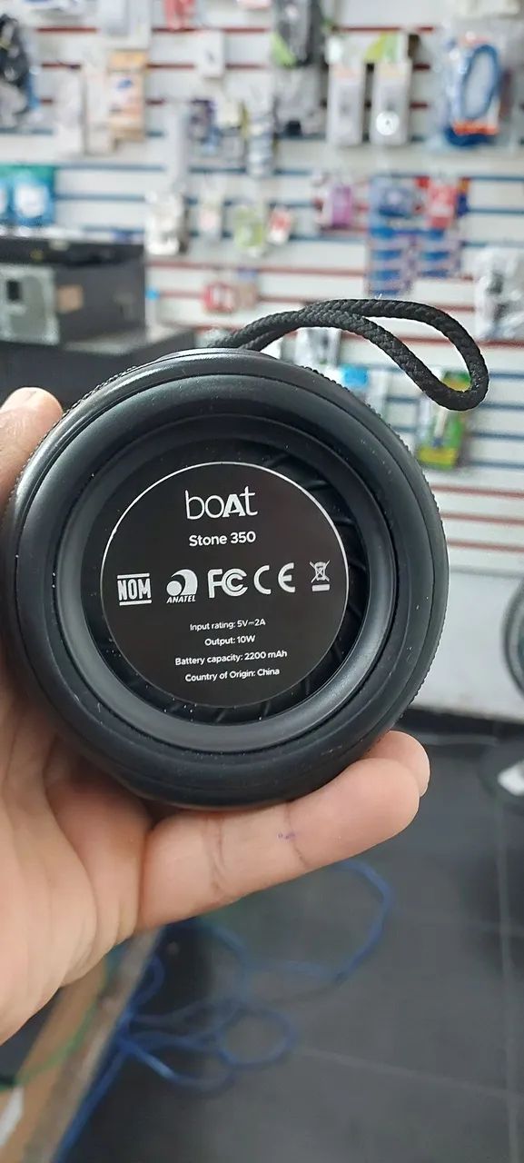 CAIXA DE SOM BOAT COM DEFEITO  - Foto 3