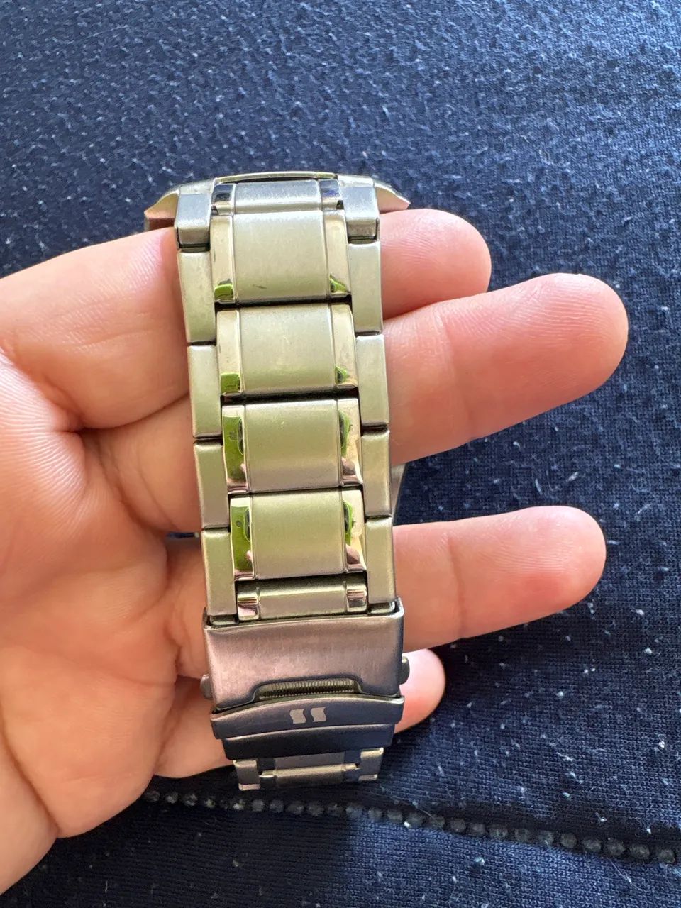 Relógio Seculus Masculino Robusto Aço Aro 3D Prata - Foto 4