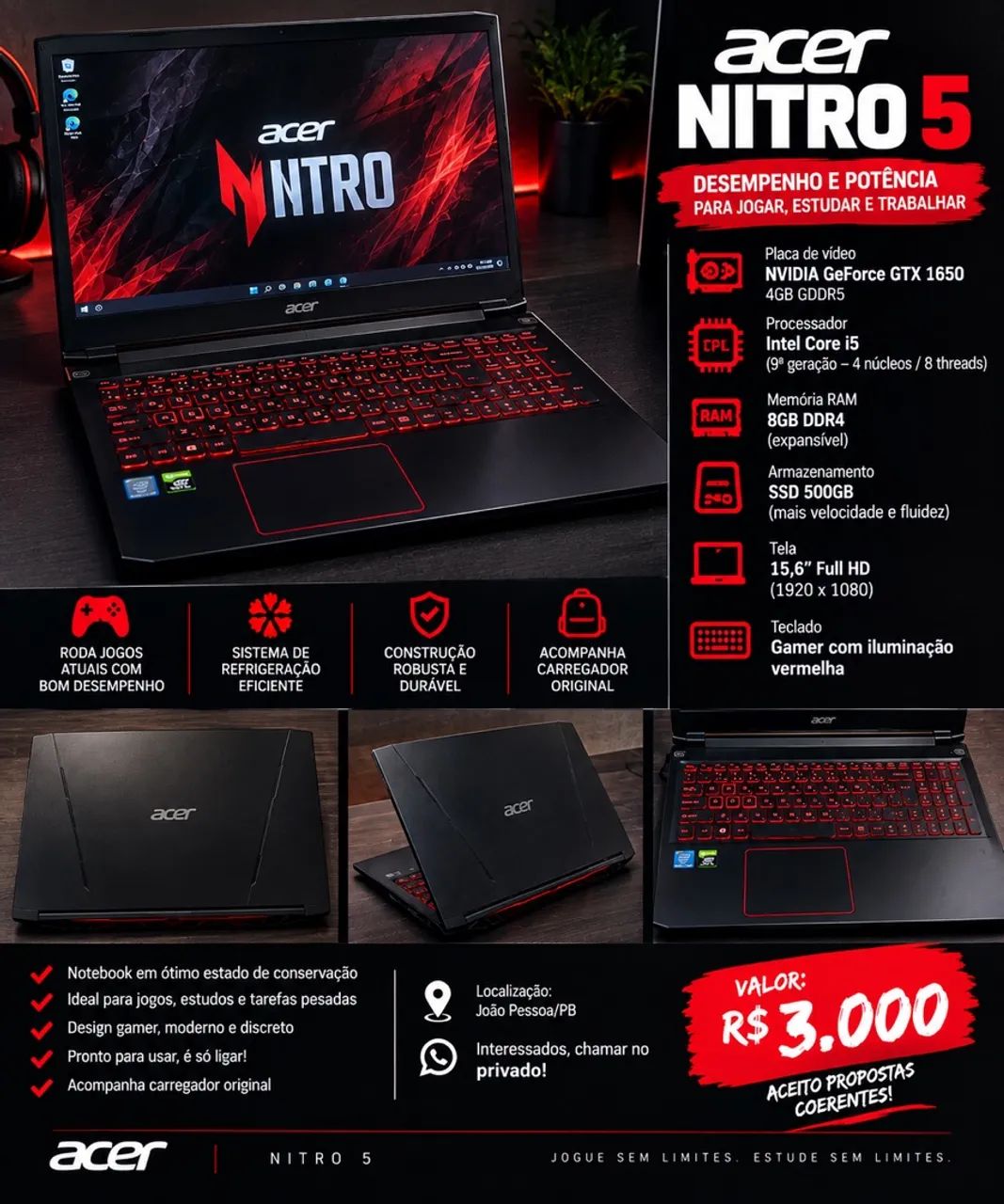 Acer Nitro 5 notebook