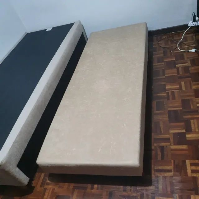 BICAMA DE SOLTEIRO EM ÓTIMO ESTADO - ACOMPANHA COLCHÃO - Foto 2