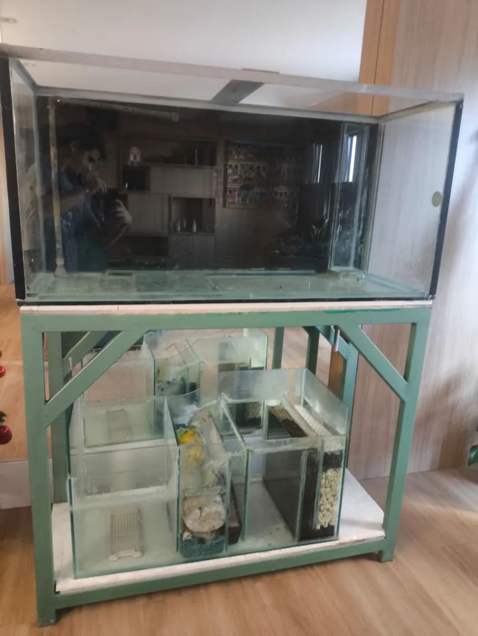 Aquário completo 500L com estrutura metálica + Sump - Foto 2