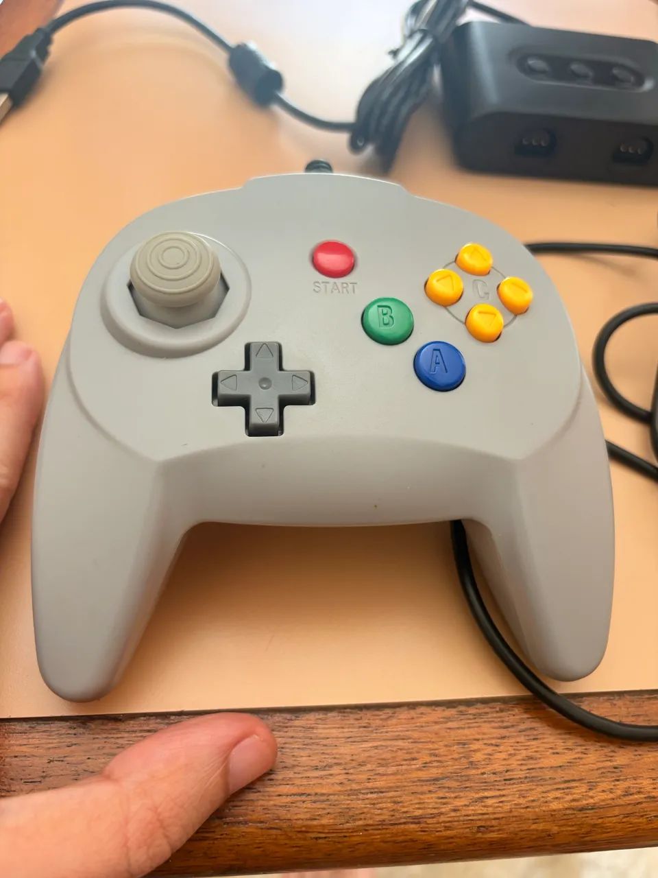 Controle N64 + hub USB - Foto 4