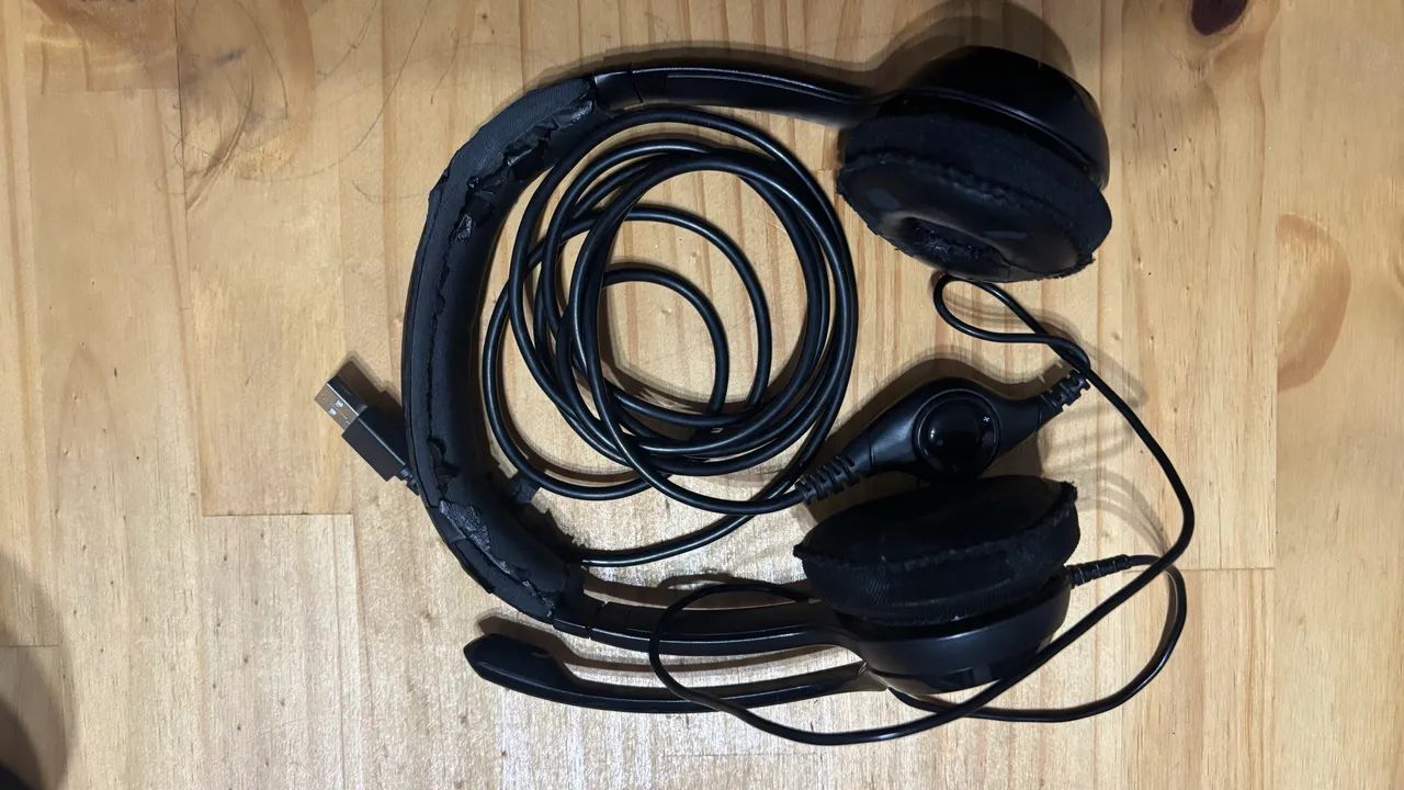 headset e mouse logitech