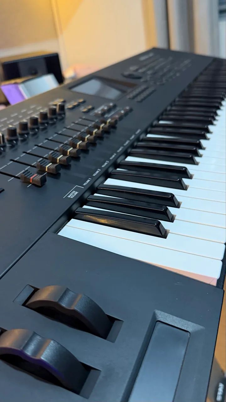 Teclado Motif XF7 (Impecável) - Foto 5