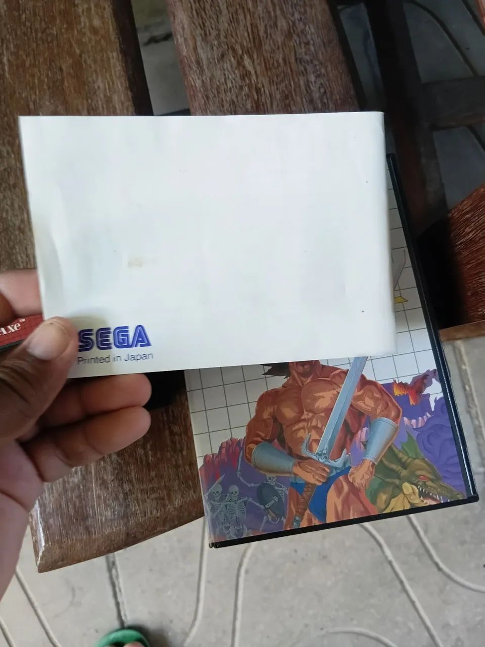 Jogo Master System Golden Axe - Foto 4