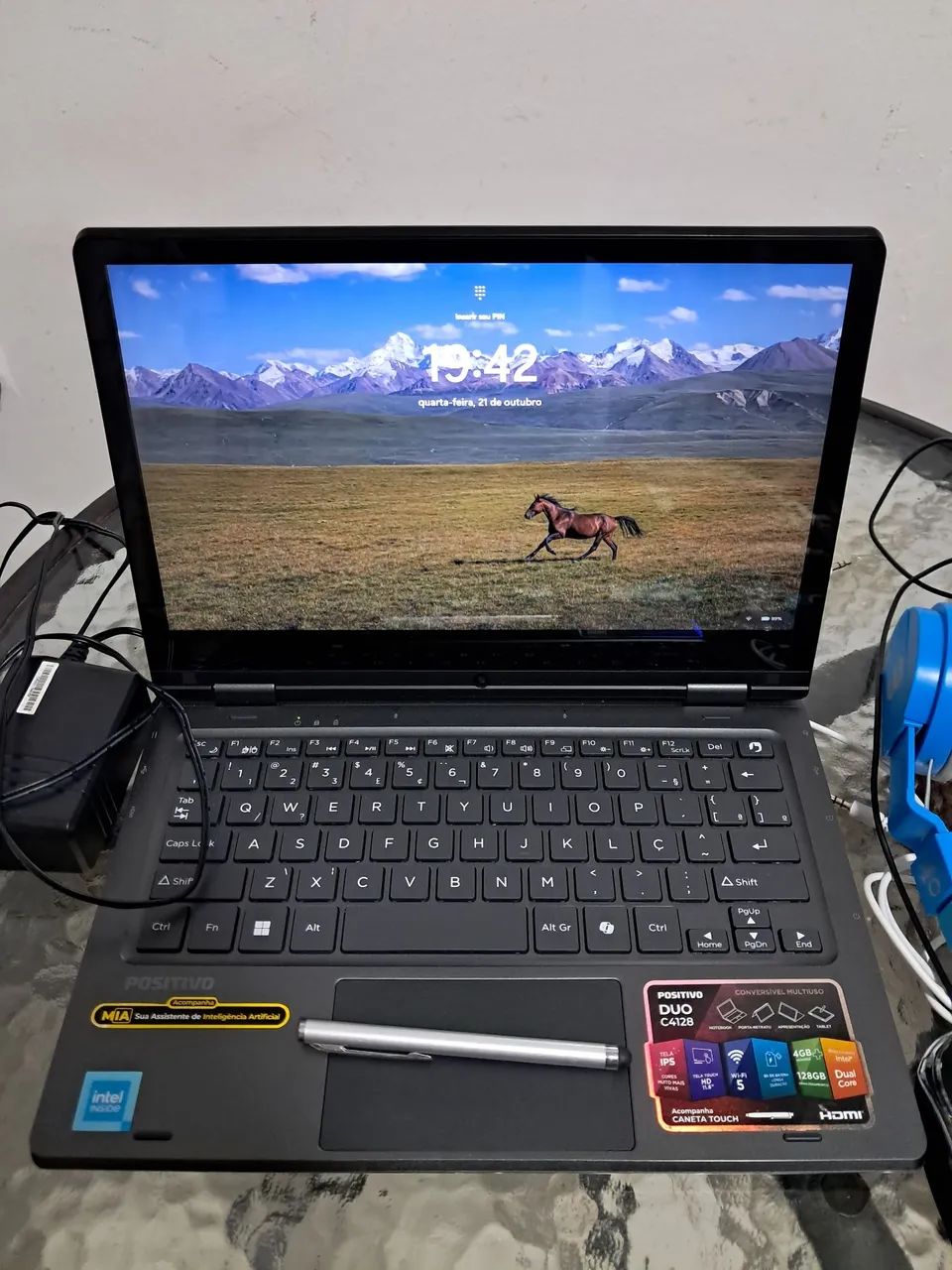 Notebook Positivo duo c4128 