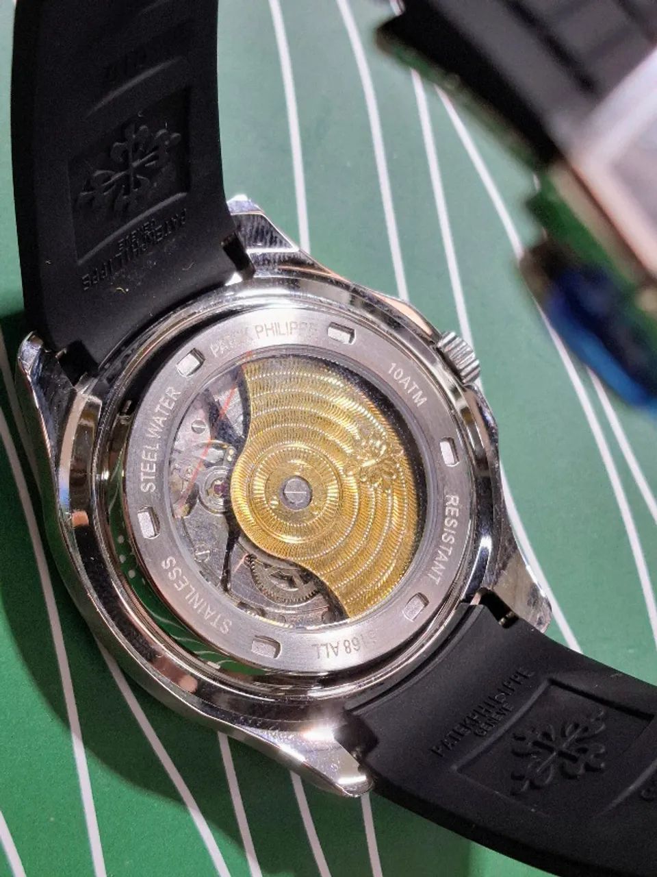 Relógio PATEK PHILIPPE AUTOMÁTICO  MODELO AQUANAUT  - Foto 3