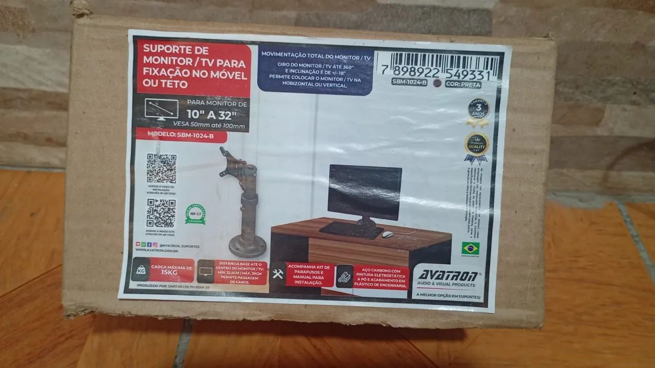 Suporte de TV para Teto