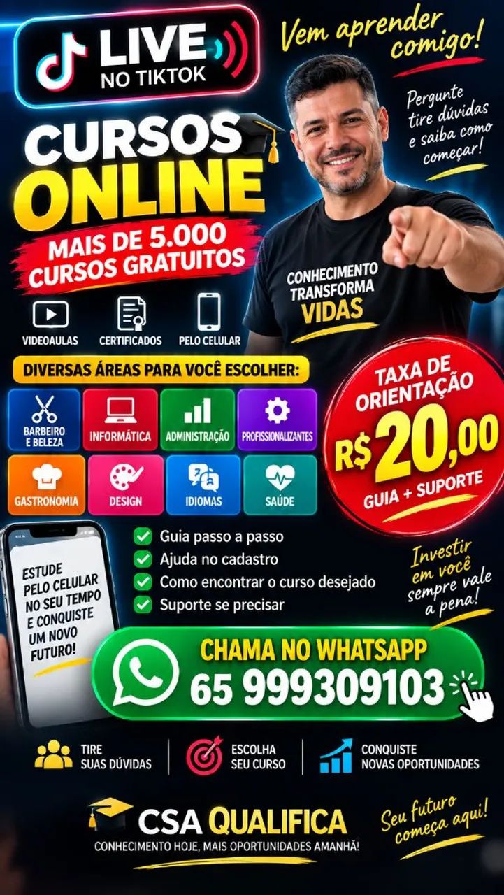 Cursos online com certificado digital  - Foto 2