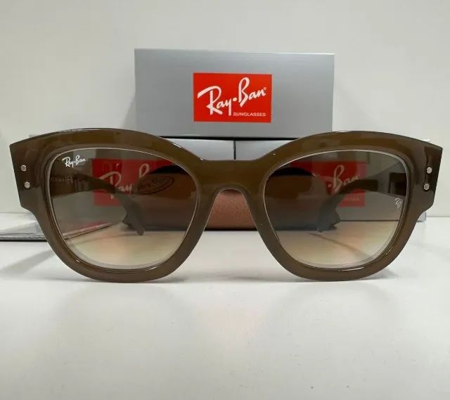 Óculos de sol ray-ban Jorge nude lentes de cristal - Foto 2